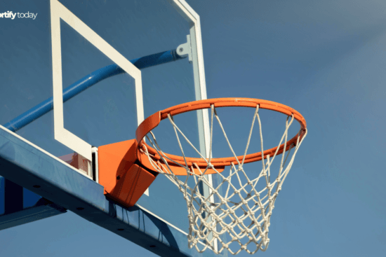 Height Of Basketball Board