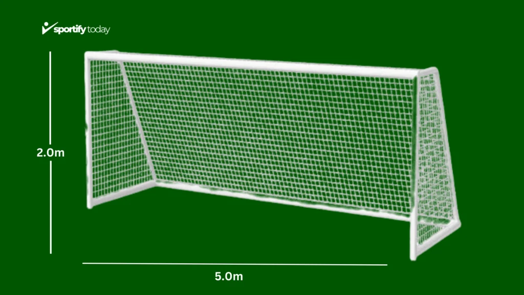 Recommended 7-a-Side Football Goal Post Size Goal Post Dimensions