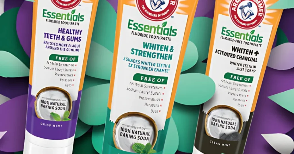 Arm & Hammer Essentials Whiten & Strengthen Fluoride Toothpaste