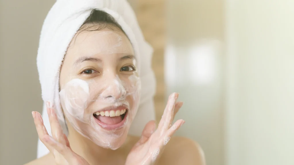 Developing Your Morning and Evening Skincare Routine -  Start by washing your face with a cleanser to remove dirt and oils